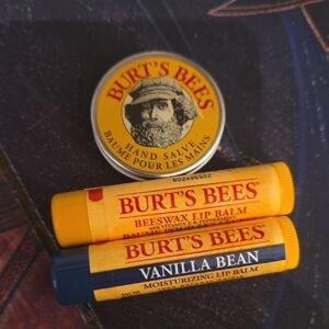 Burt's Bees Yellow and Blue Lip Balm Trio